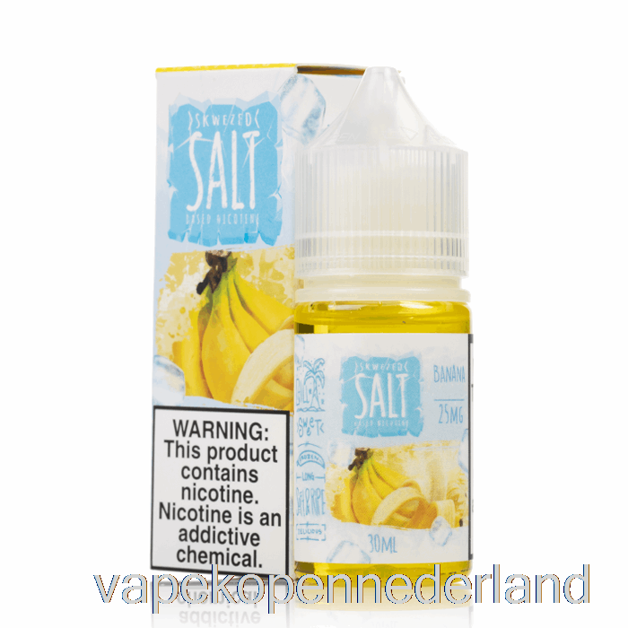 Vape Nederland Ijsbanaan - Geschaafd Zout - 30ml 25mg